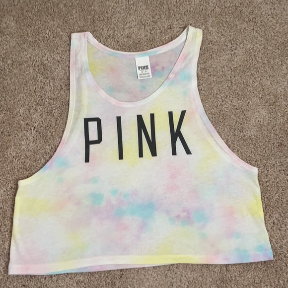 PINK Tie Dye Tank - Picture 3 of 5